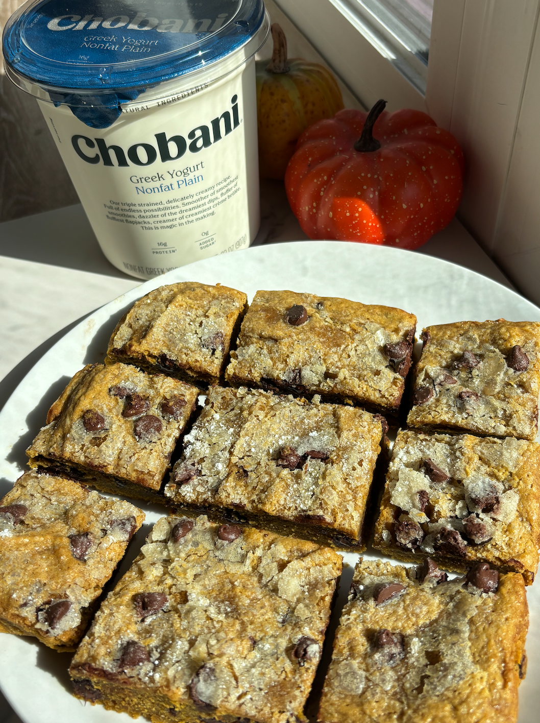 Brown Butter Pumpkin Espresso Cookie Bars