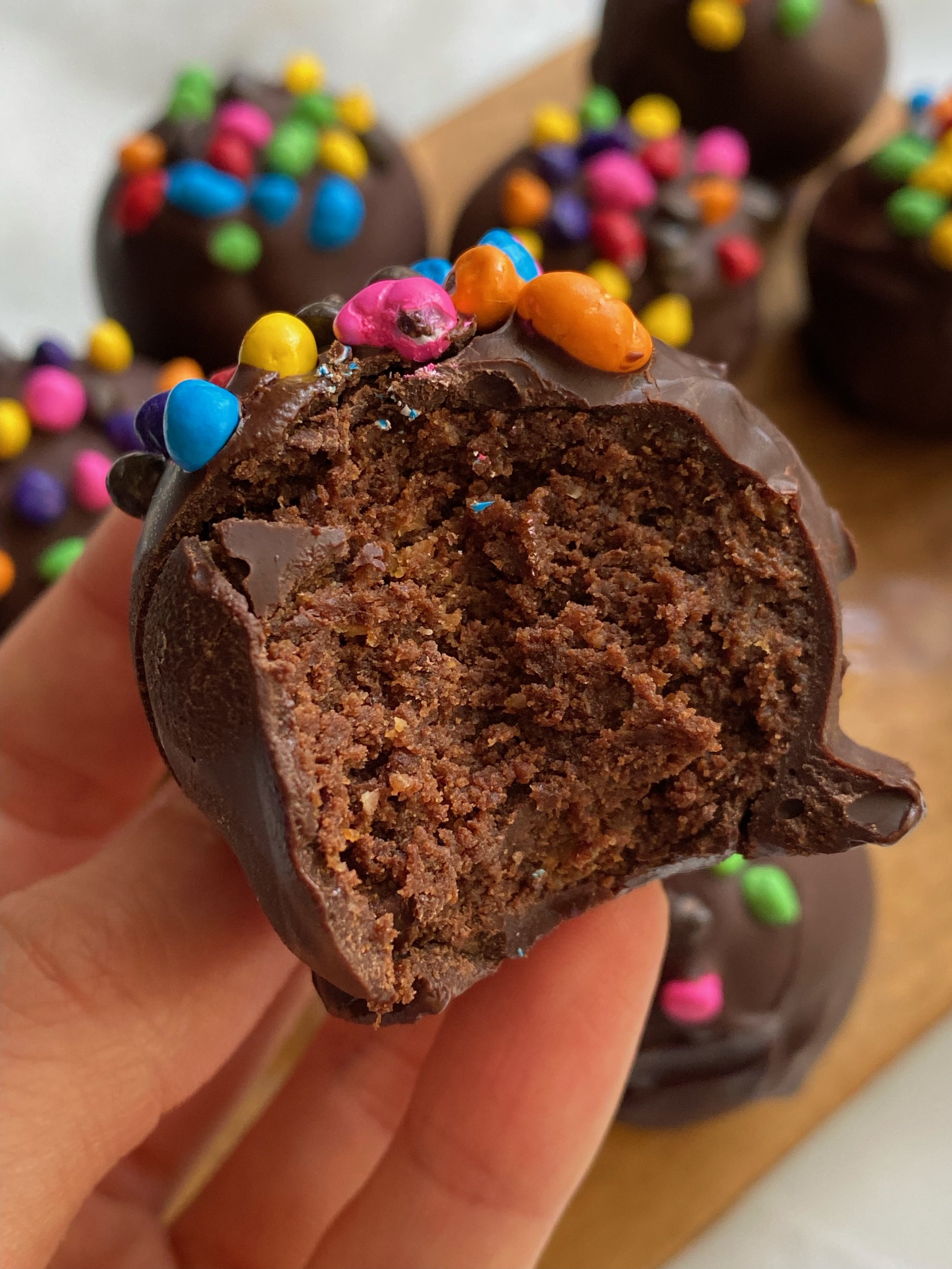 Cosmic Brownie Protein Bites — Cooking by Kylie