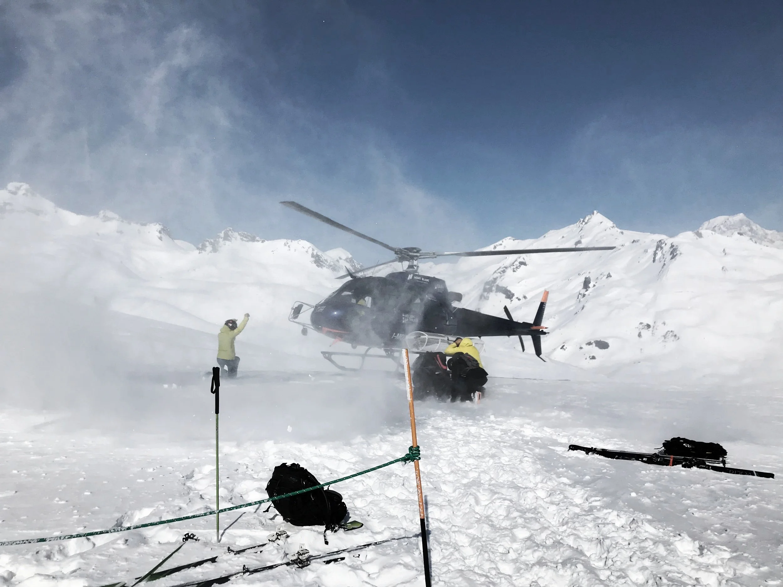 Skigids: Heliski in La Rosière