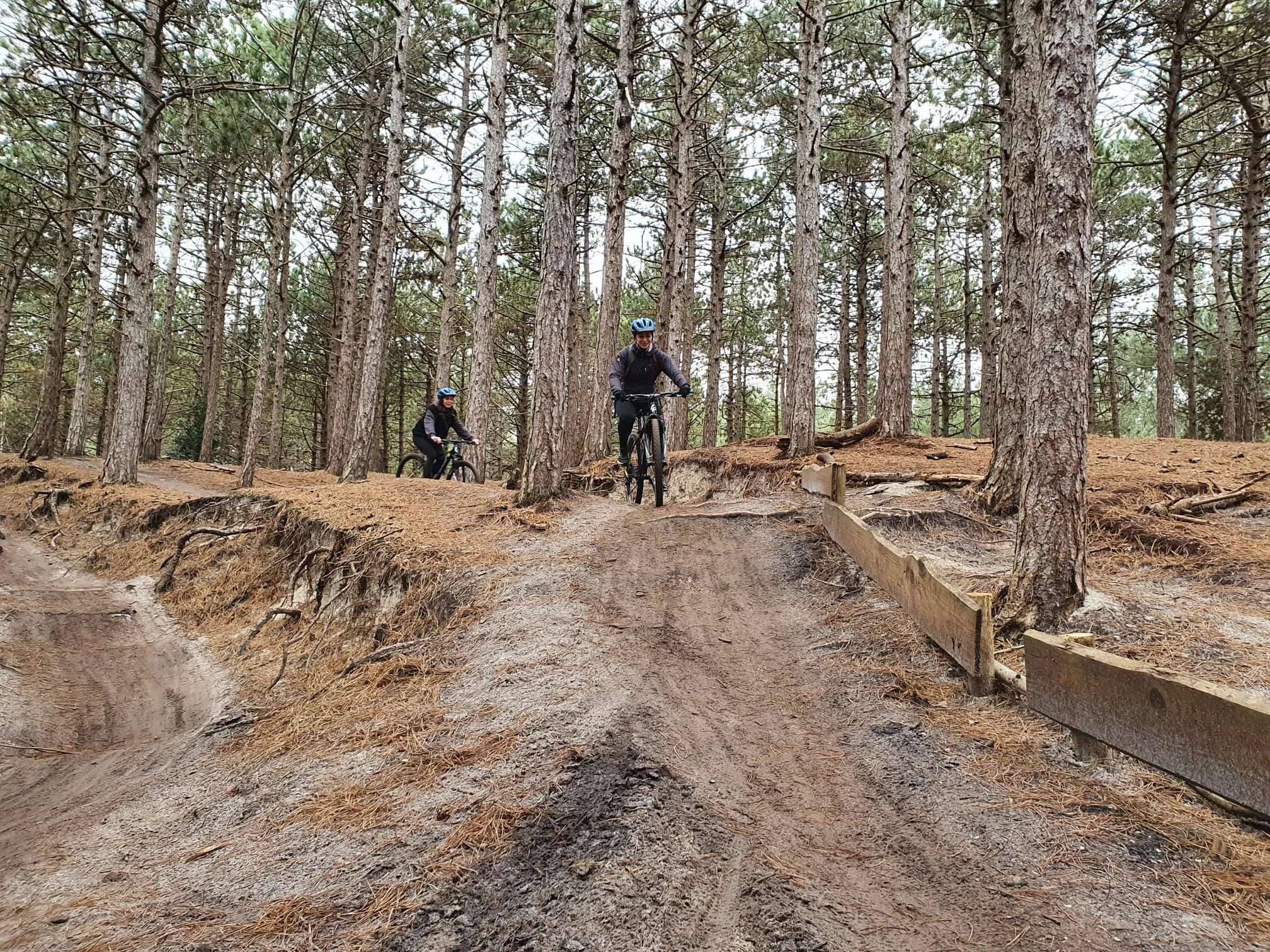 Off road door de Schoorlse duinen