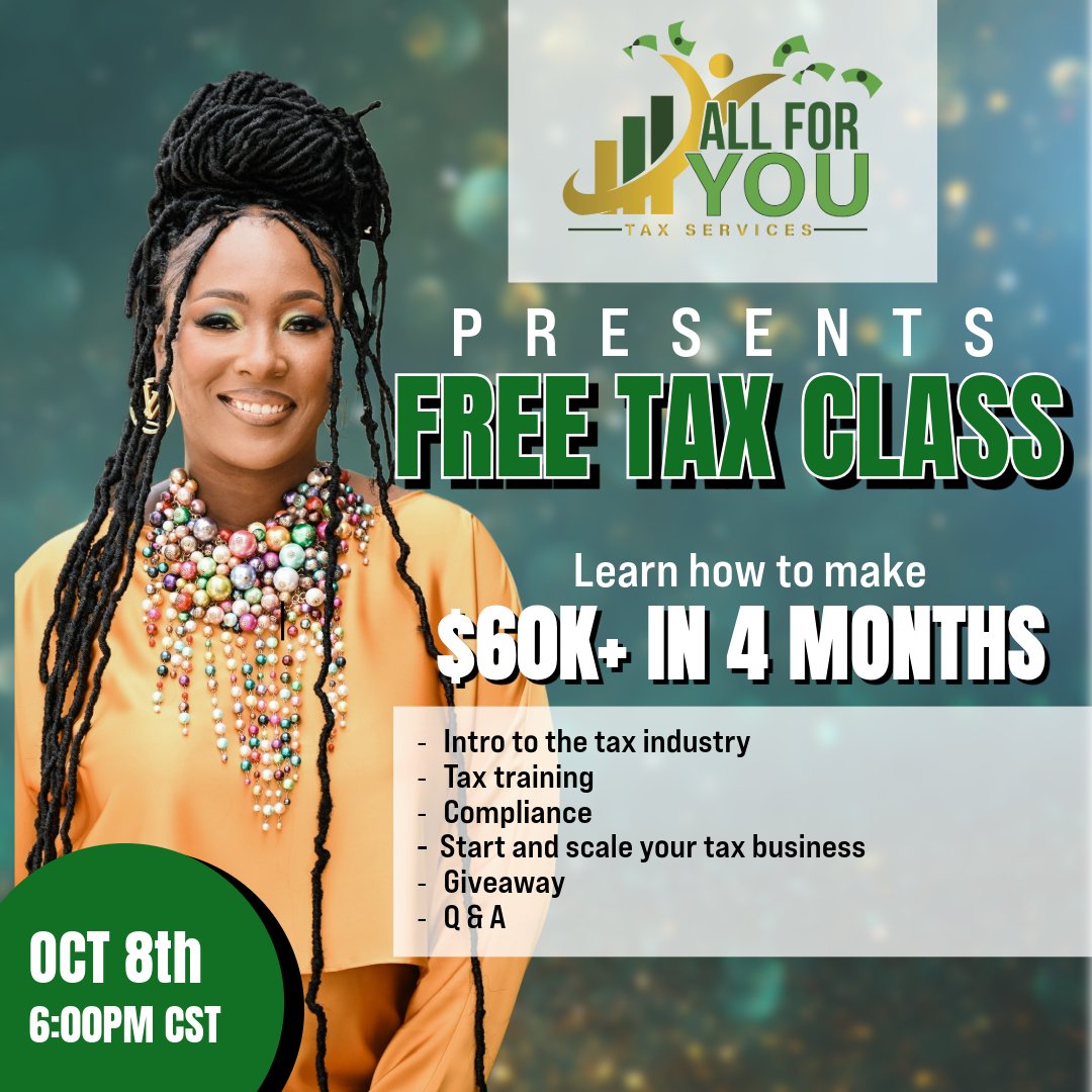 All For You Free Tax Class