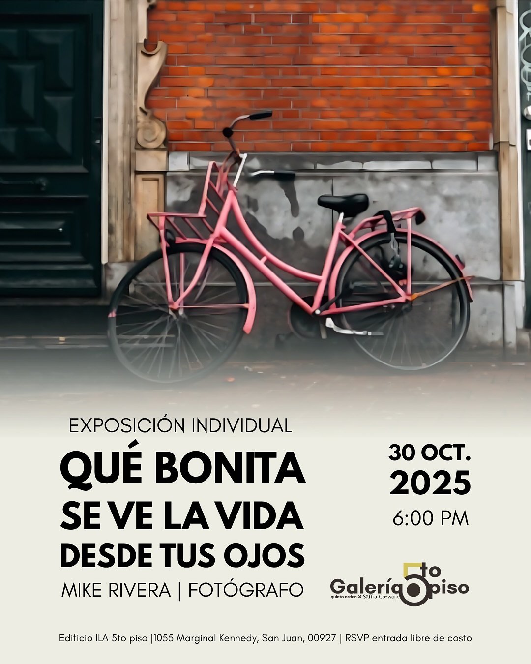 Desde el 2018, a&ntilde;o cuando se fund&oacute; Quinto Orden, unas de las cosas que siempre hemos querido hacer/tener/gestar es una galer&iacute;a. Pero, para eso momento, no era viable ni costo efectivo, para nosotros, poder tener dicho espacio. 

