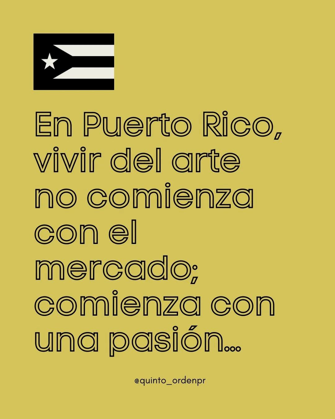 En Puerto Rico, la pasi&oacute;n por el arte no es solo un impulso creativo; es una forma de sostener nuestra identidad y nuestra memoria colectiva. Vivimos en un pa&iacute;s marcado por una historia compleja, por crisis econ&oacute;micas y sociales,