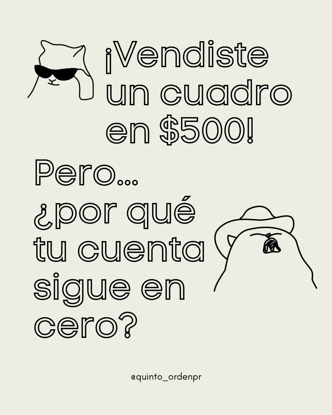 A todos nos emociona vender una obra. Pero salir corriendo a celebrar gast&aacute;ndote todo el dinero de la venta es el error #1 que te impide crecer.

&iquest;Quieres aprender c&oacute;mo no dejar tu negocio en quiebra? El pr&oacute;ximo taller es 