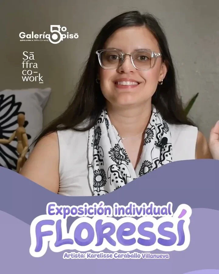 &iexcl;Descubre el universo de FLORESS&Iacute; en la voz de su creadora! 🌻

Te invitamos a una Visita Guiada exclusiva de la exposici&oacute;n individual de la artista Karelisse Caraballo Villanueva ( @koloressi ). Acomp&aacute;&ntilde;anos en un re