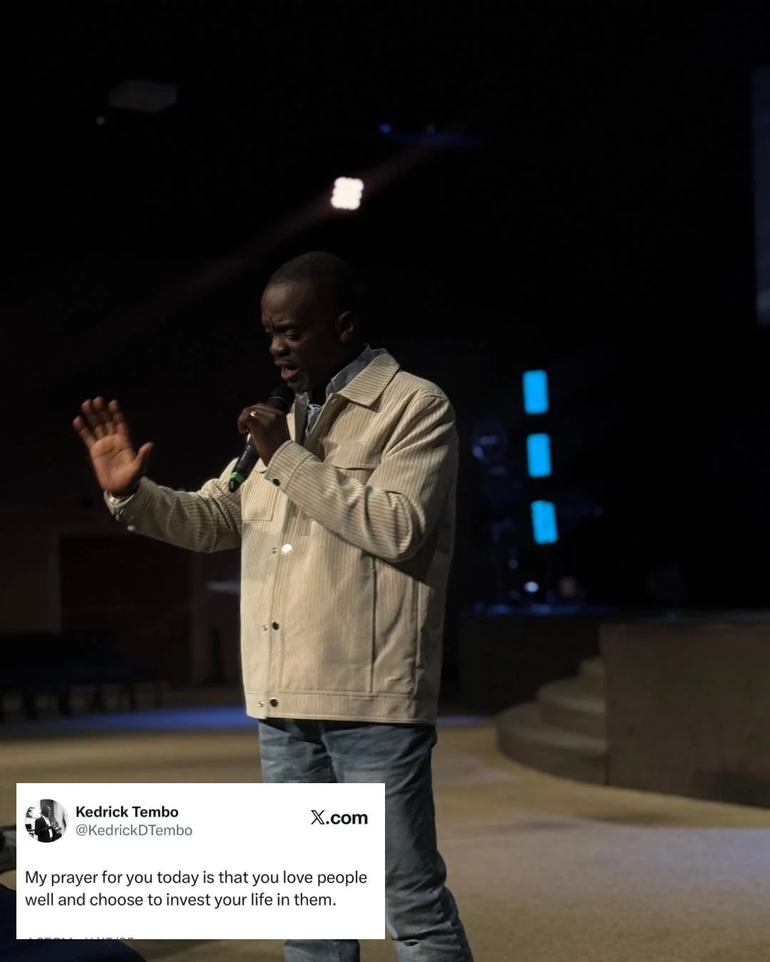 My prayer for you today is that you love people well and choose to invest your life in them.

1 Thessalonians 2:8 So being affectionately desirous of you, we were willing to have imparted unto you, not the gospel of God only, but also our own souls, 