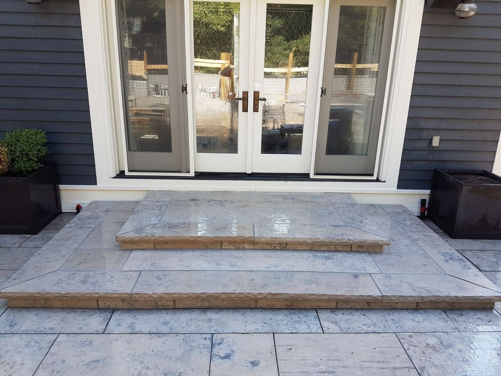Mortared Square Cut Flagstone