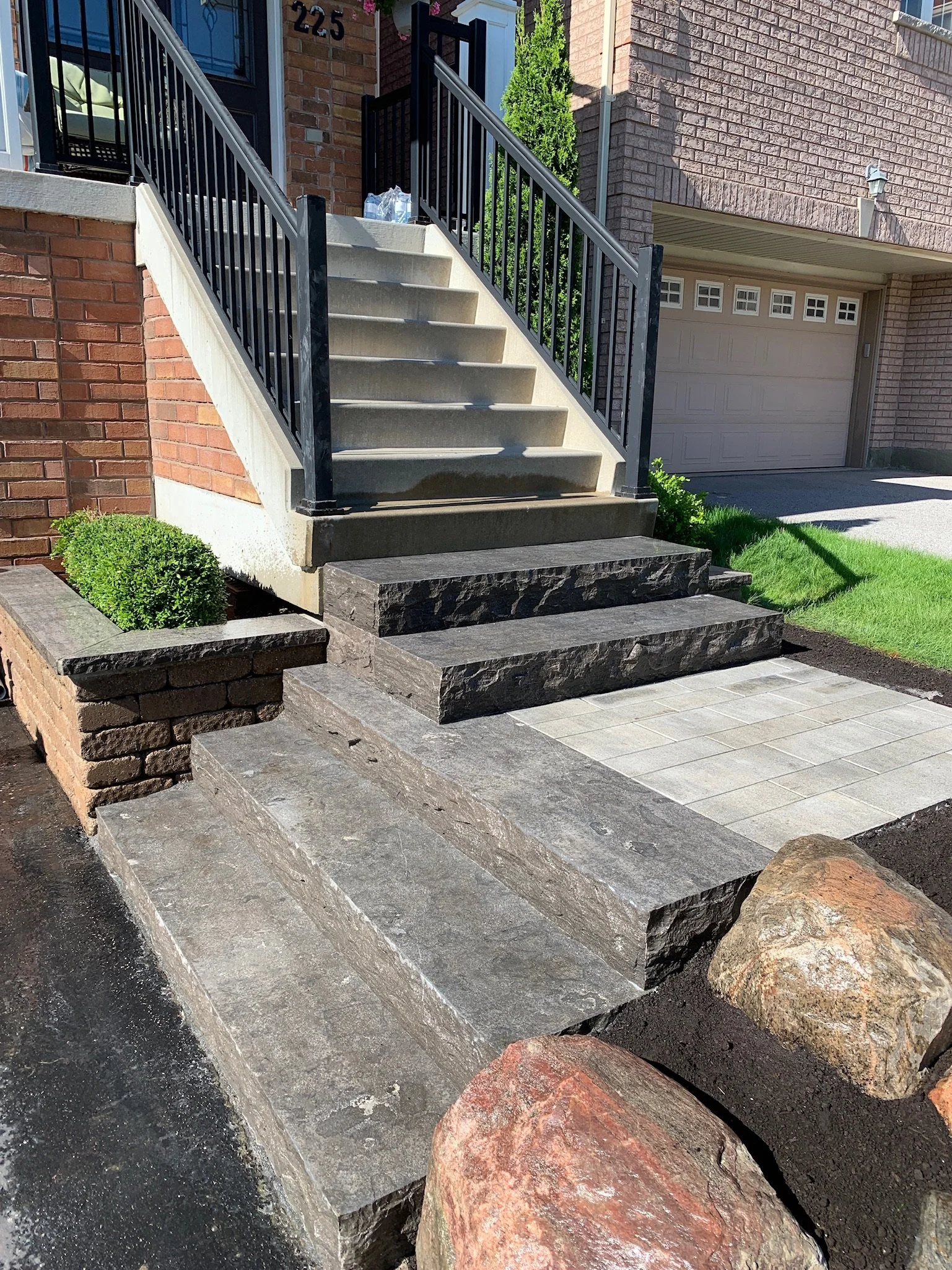 Cut Stone Steps