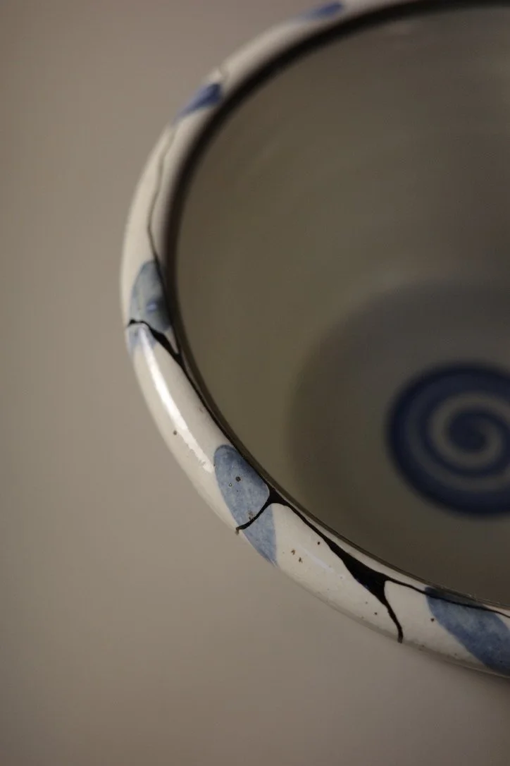 Traditional Kintsugi with black lacquer