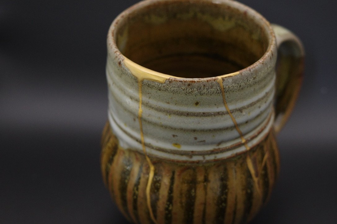 Traditional Kintsugi with 24K gold