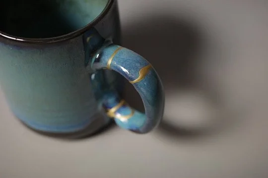 Traditional Kintsugi with 24K gold