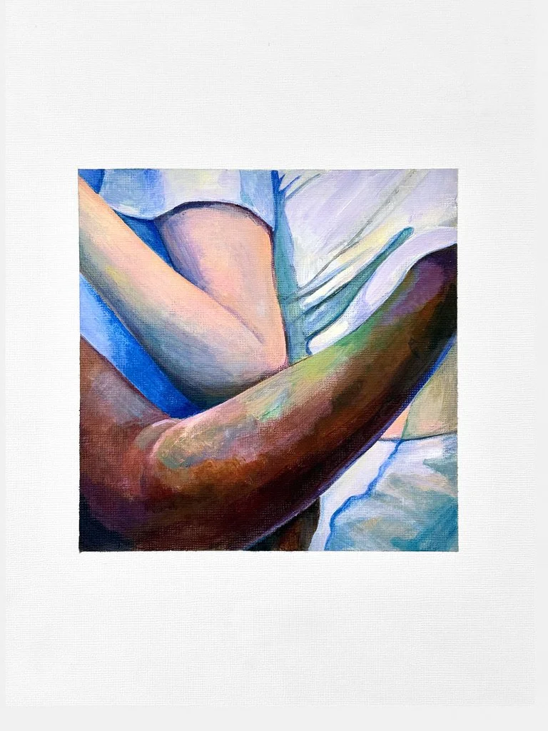 Sketch, 2025, Acrylic on paper, 14cm x 14cm