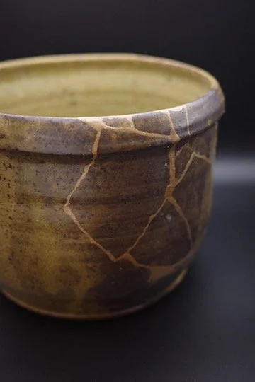 Modern Kintsugi with Brass