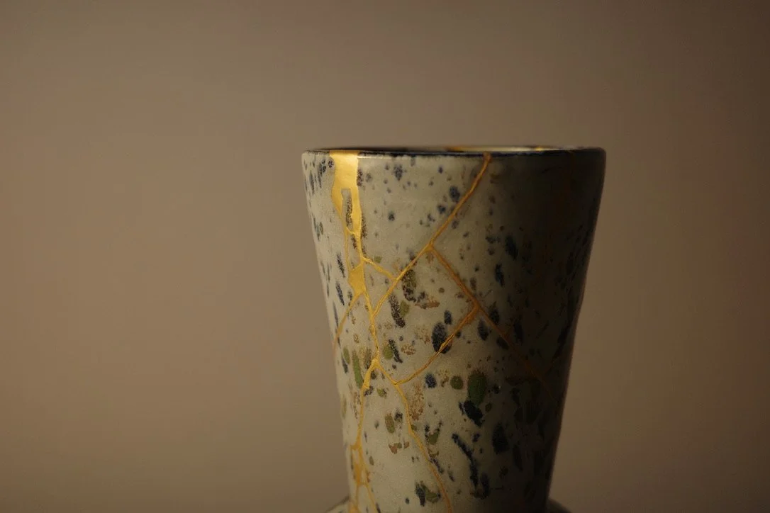Traditional Kintsugi with 24K gold