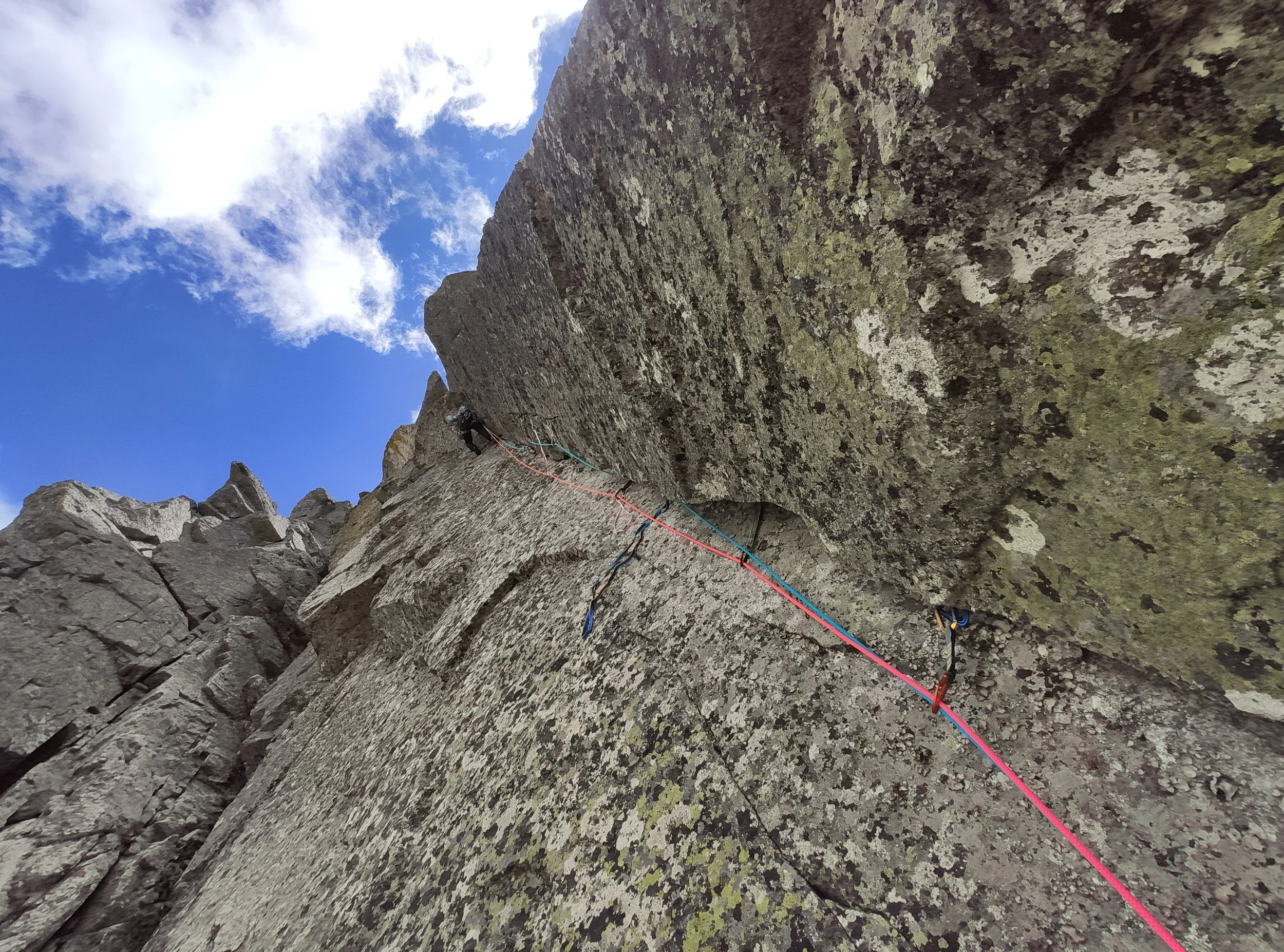 Escalada guiada en Galayos