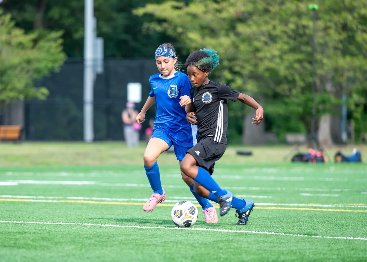 The U11 Girls Blue Team is on an impressive undefeated streak with 4 wins and no losses. Today, they face the Vikings&mdash;confident and ready to keep their winning momentum. Good luck, girls! 💪⚽️🔵

#Haledon #NorthHaledon #ProspectPark #Hawthorne 
