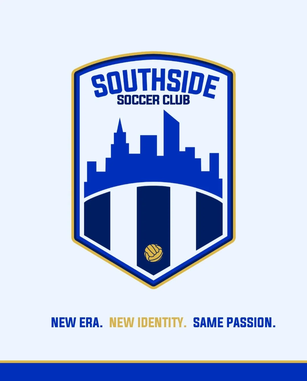 A New Look for a New Era.

Officially unveiling the new crest of Southside Soccer Club.

This crest represents the next chapter of our club while staying true to who we are. The skyline is more than a design it represents a city on a hill, a symbol o