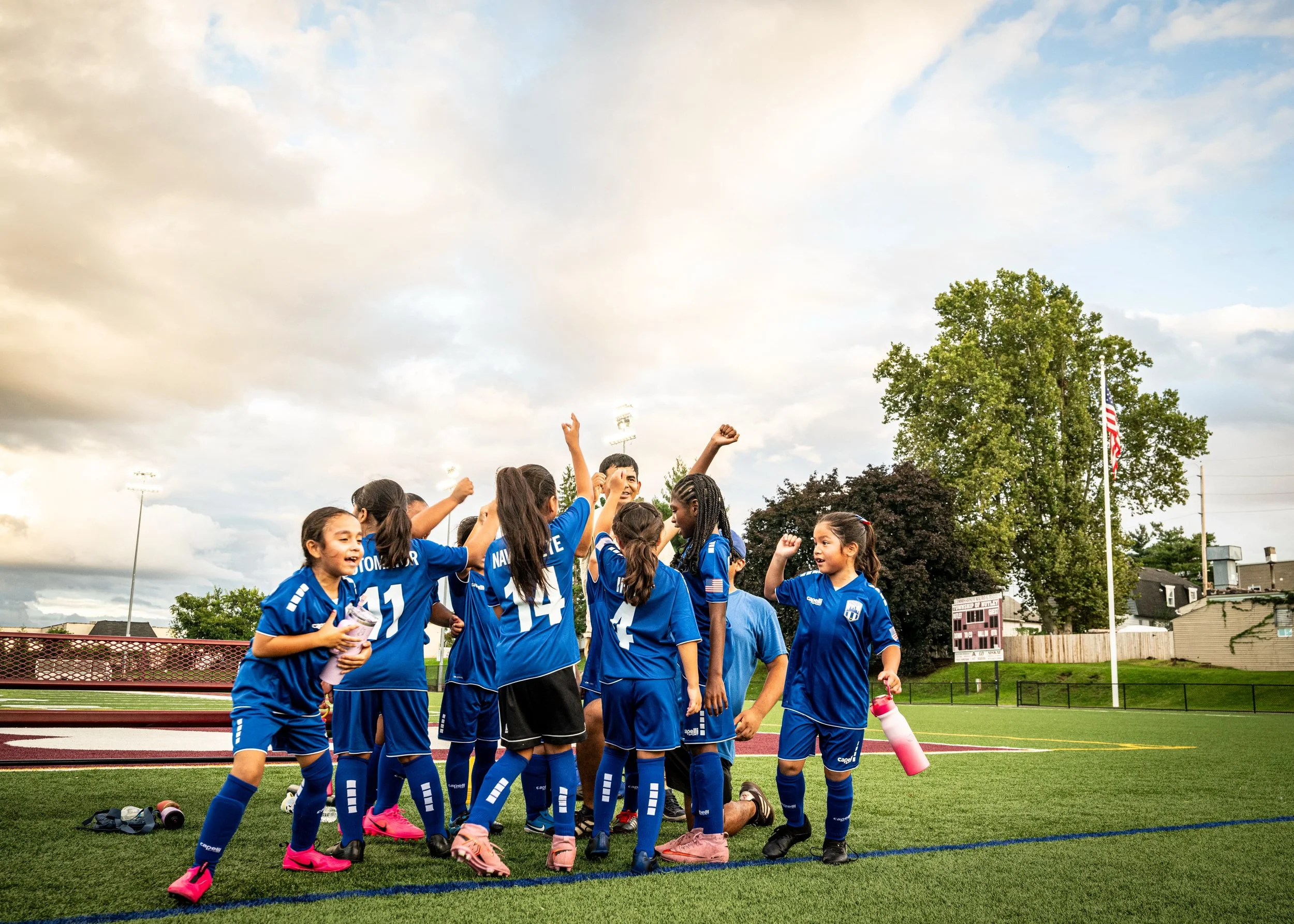 U8/9 GIRLS CAME TO PLAY! 😤🔥 A fearless 4&ndash;3 win over Nutley to kick off the season! These girls played free, played together, and got the job done! 💪⚽️

Different energy. Big confidence. Just the beginning! 🔵⚪️

#NJYouthSoccer #USYouthSoccer