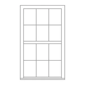 Colonial Grid Windows