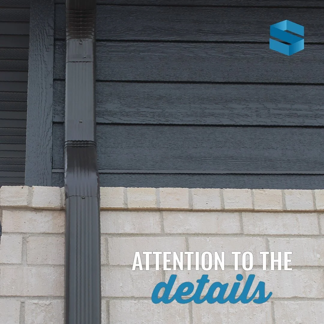 Gutters aren&rsquo;t just something we &ldquo;put up&rdquo;&mdash;they&rsquo;re a part of our craftsmanship. We size each system to fit your home, place downspouts where they&rsquo;ll perform best, and even contour them to the wall (like pictured) wh