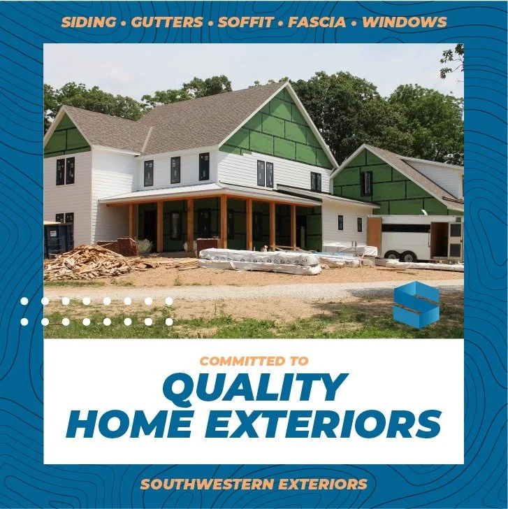 At Southwestern Exteriors, we make homes look better and perform better. From siding, soffit, fascia, gutters, windows, and doors, our team delivers craftsmanship you can see&mdash;and protection you can count on. 💪

✅ Quality work
✅ Reliable crews
