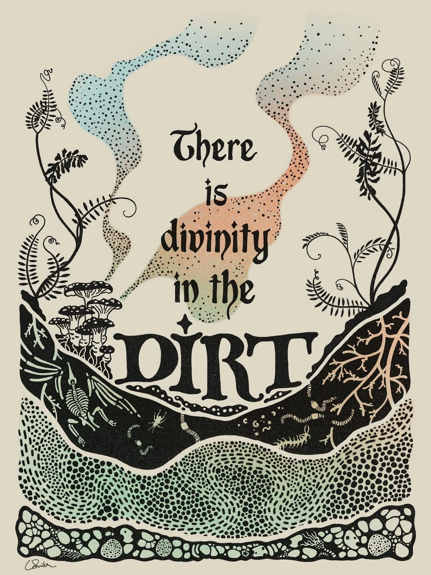 Do you ever wonder why soil smells so good? Why it feels so great to have your hands in the dirt? Do you ever marvel at the multitudes of transformations that occur right beneath our feet? 

Friends, I went down the rabbit hole into the subterranean,
