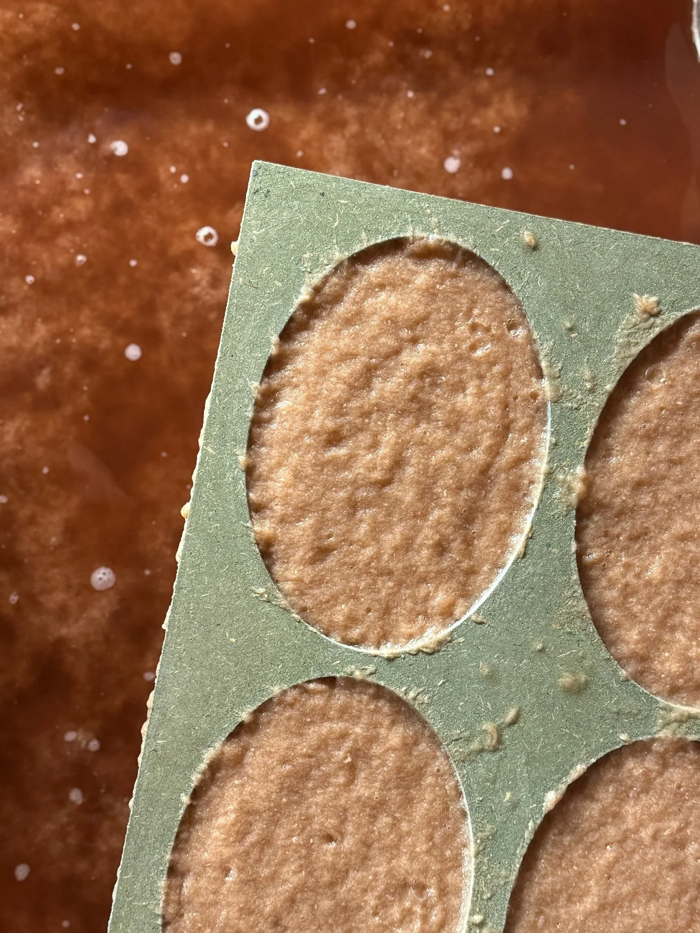 These oval sheets in rosy autumnal hues are part the first art drop that will be heading out to my Patreon subscribers in the last week of November. 

I can&rsquo;t tell you how grateful I am to these first subscribers for placing their trust in me a