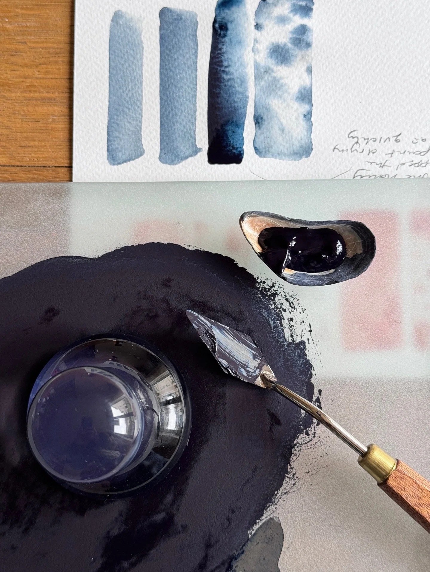 Lately over on Patreon....

Indigo paint and why it smells like poo!
Is it microbial farts?

OK it doesn&rsquo;t exactly smell like poo but there is certainly a farmy, swampy, damp, vegetal aroma associated with indigo that gives us a hint to the fer