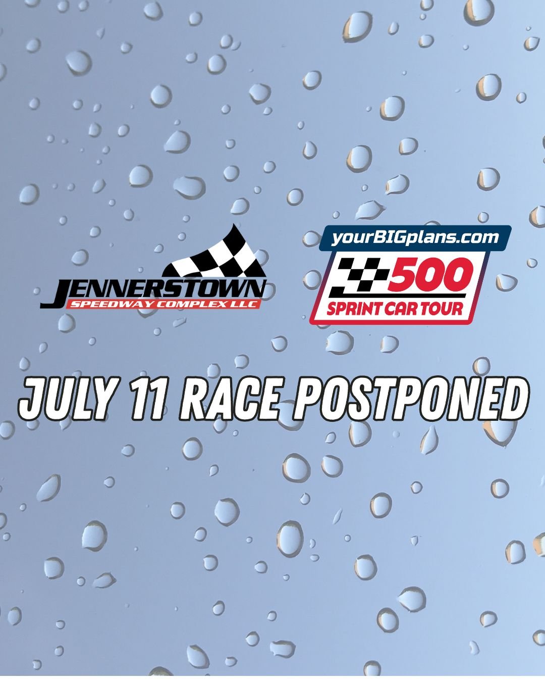 500 Sprint Car Tour Event At Jennerstown Speedway Postponed