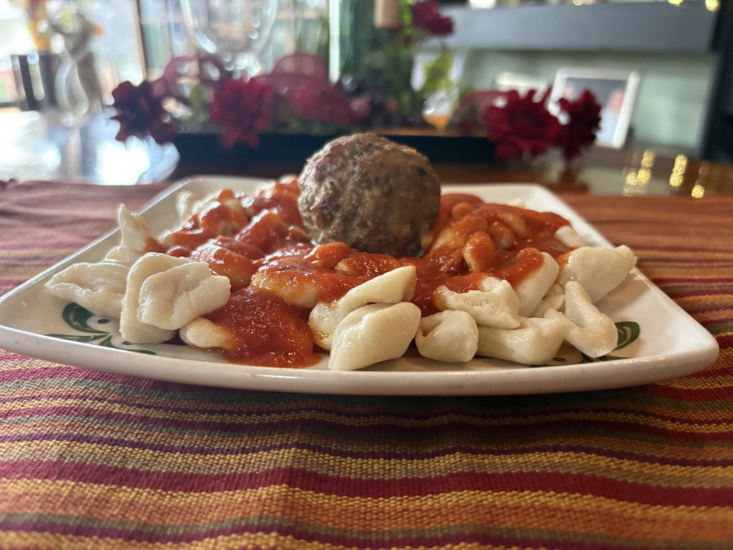 Tag's Gnocchi & Meatball Dinner