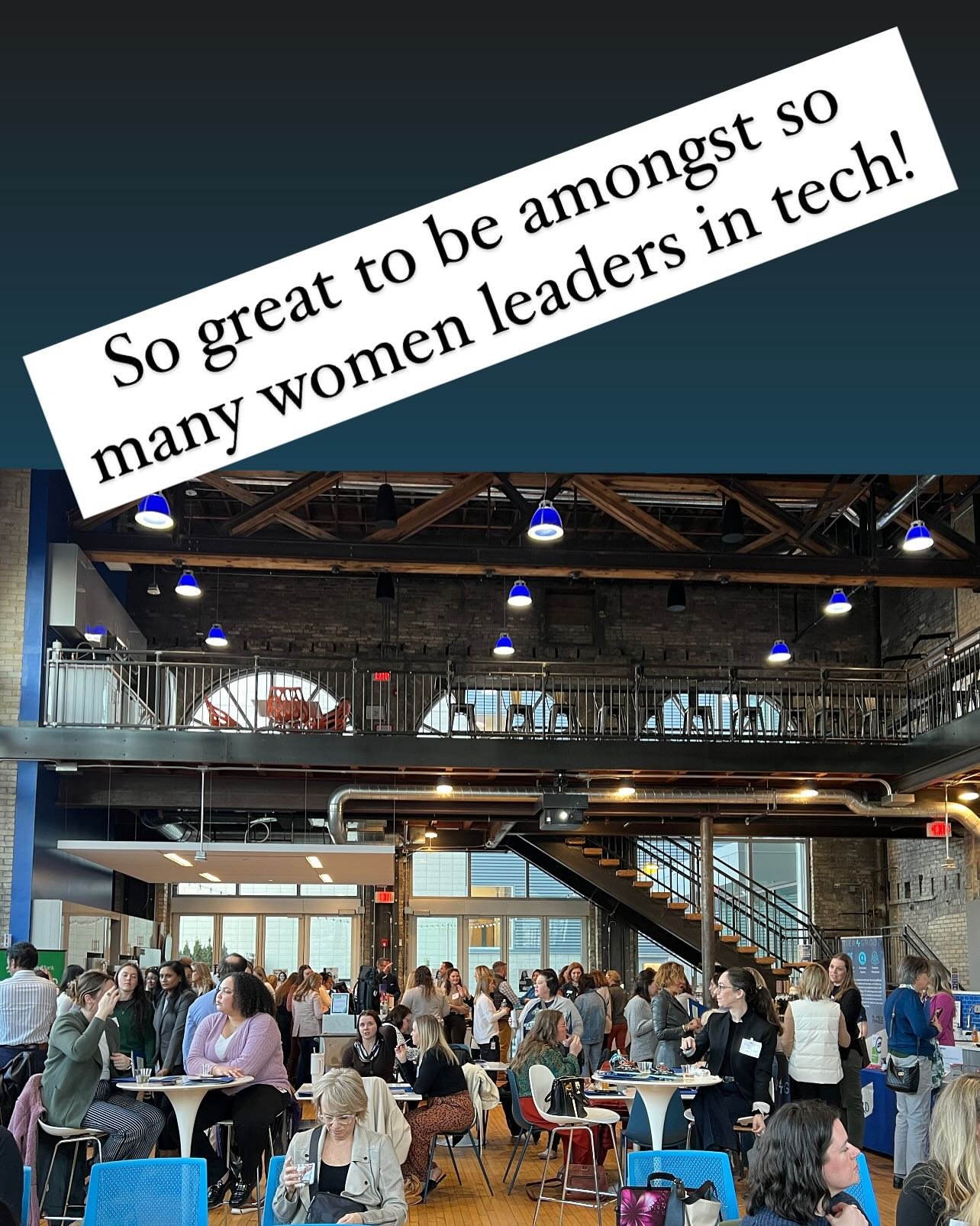 We attended the Women in Technology Wisconsin (WIT) event in Milwaukee hosted by @_directsupply  at their Innovation &amp; Technology Center. Sunil Kripalani gave a warm welcome talk followed by Christine Nicometo sharing her tips on storytelling. Gr