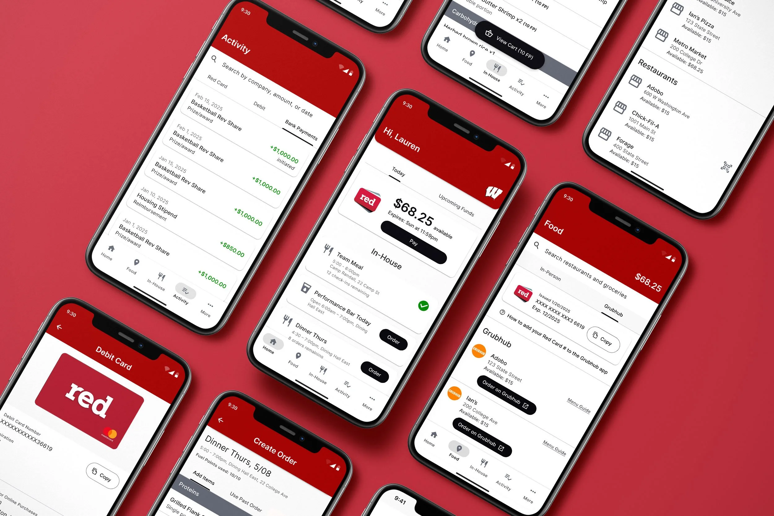 Red Card Athletics iOS App