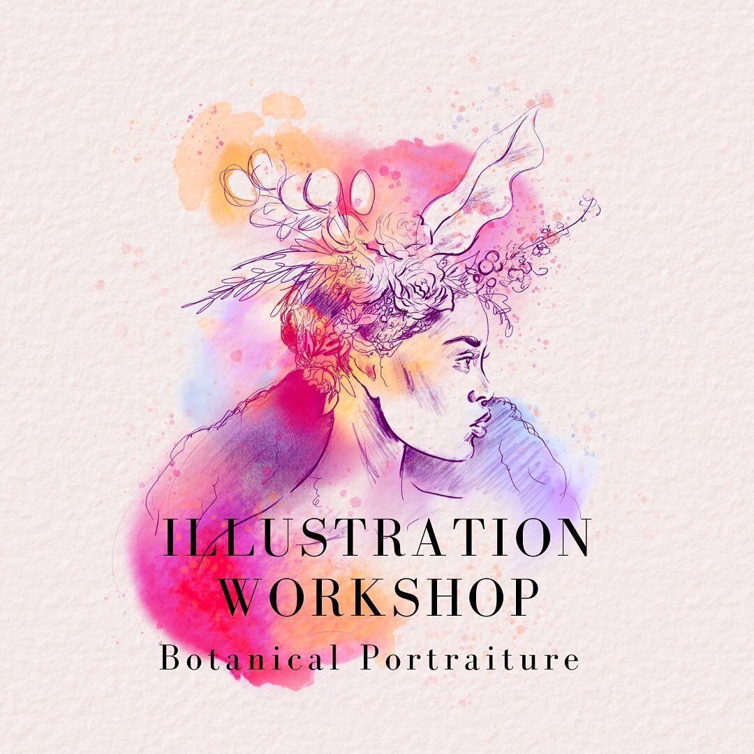 Tickets are now available for my first IRL workshop in 3 years! ✨🌸🌿
 
Join me and @acaciacreativestudio  for an in-depth illustration masterclass, combining florals with figures. 

Saturday 20th August, 10am at Acacia Studio, Sandtoft, Doncaster.✨
