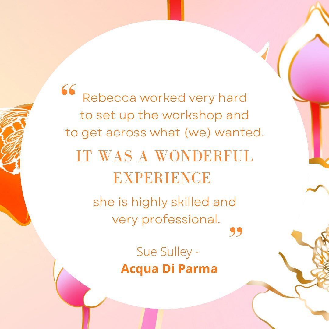 #MarchMeetTheMaker Day 30: Kind Words✨ 

Some absolutely lovely feedback I received after working with @acquadiparma_official at their Meadowhall store to create a branded beauty illustration workshop! 💛

I absolutely loved this event - mixing illus