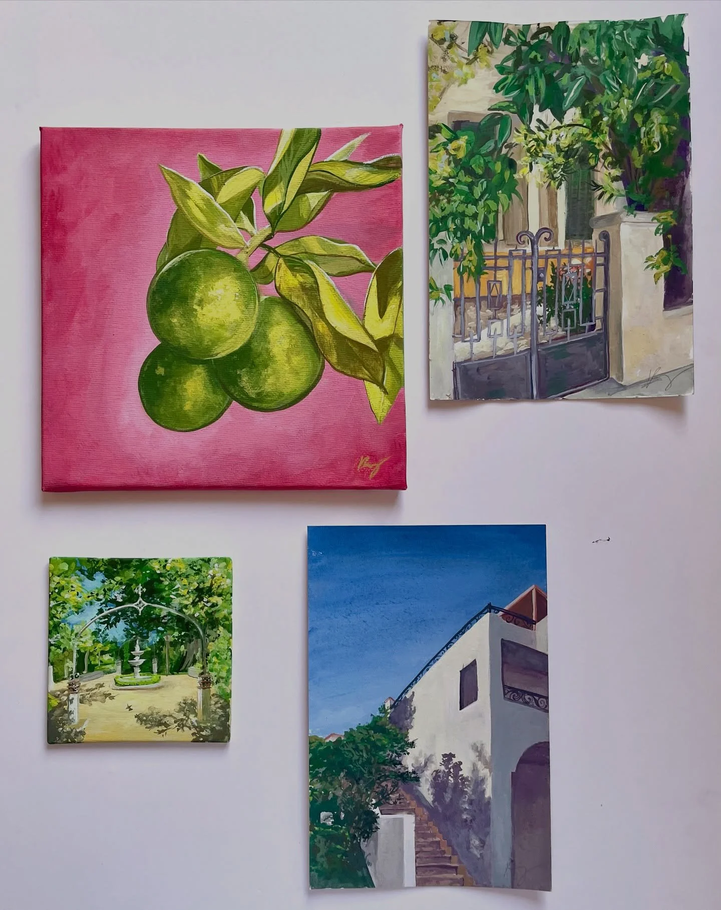 Travel Studies! π¨βοΈποΈποΈβ¨
Painted from snaps across Turkyie, Portugal & Seville!π
It’s been so lovely to paint just for myself this summer whilst I’ve been away, and been spoilt for inspiration. I might do some more of these too