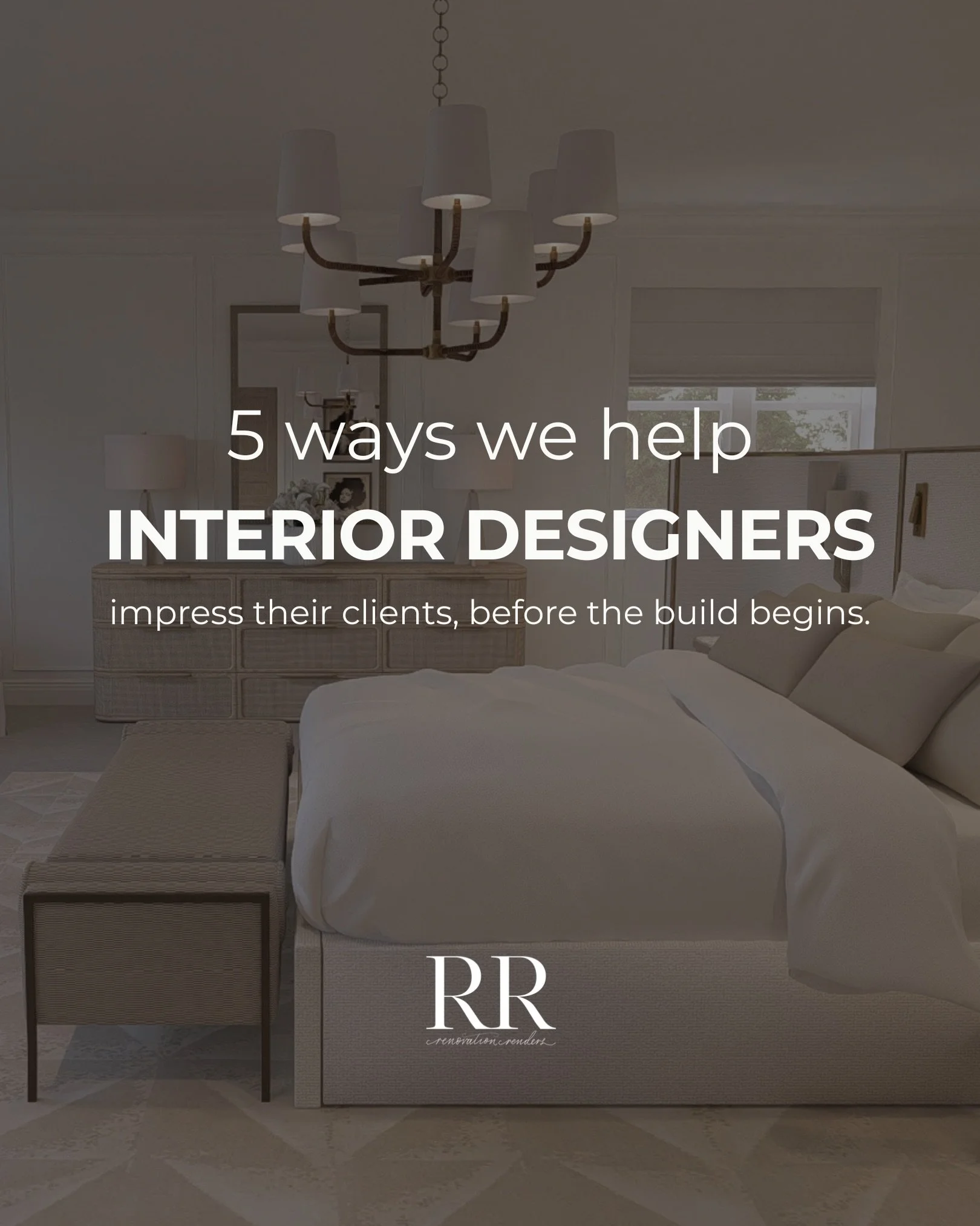 Calling all interior designers 📐

Your clients hire you for your vision. We can help you with making sure they can see it, before the build begins.

We work alongside interior designers as a dedicated 3D visualisation partner, supporting your projec