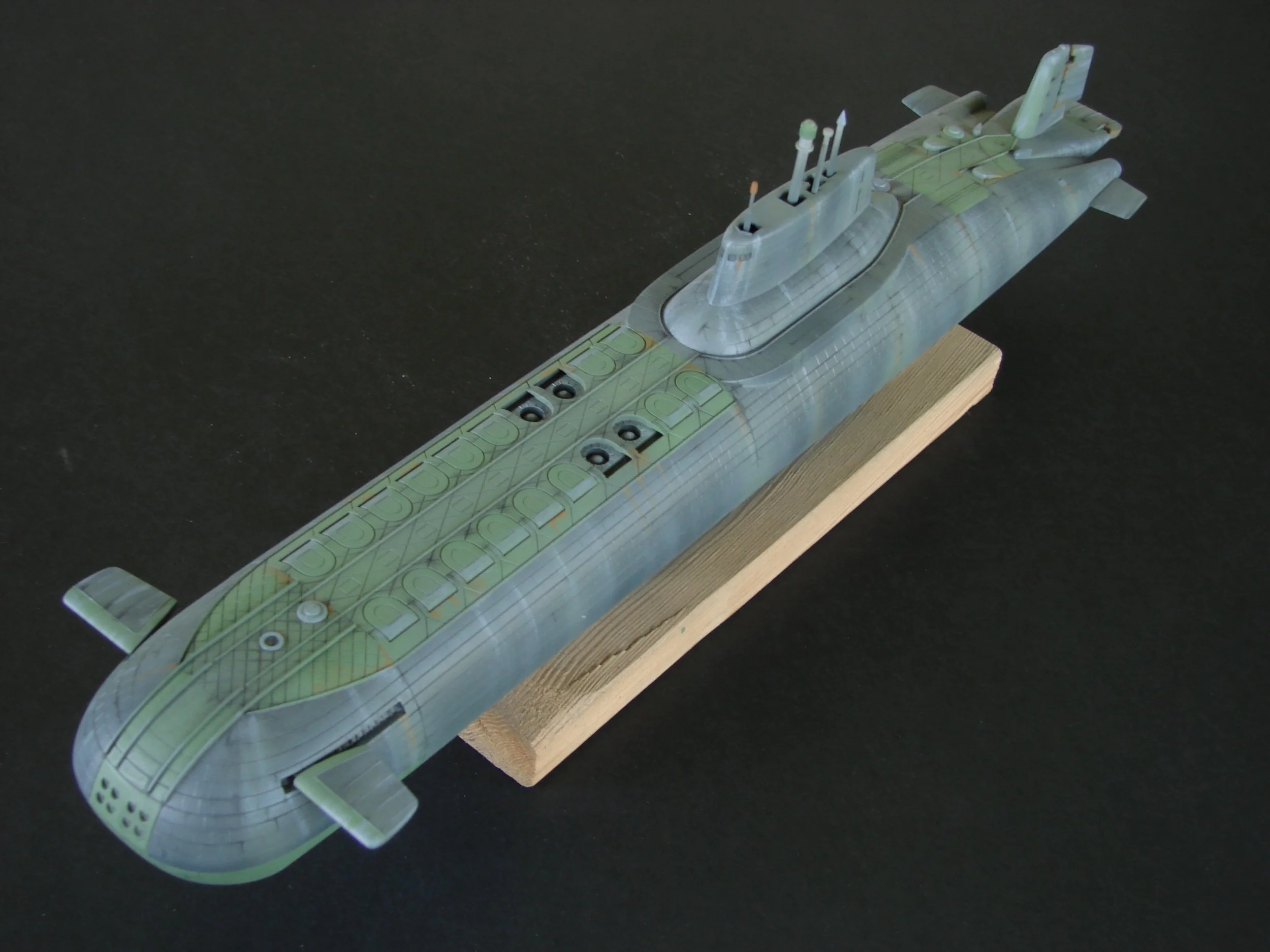 Nautilus miniature from "The Submarine Teaser", commercial model kit.