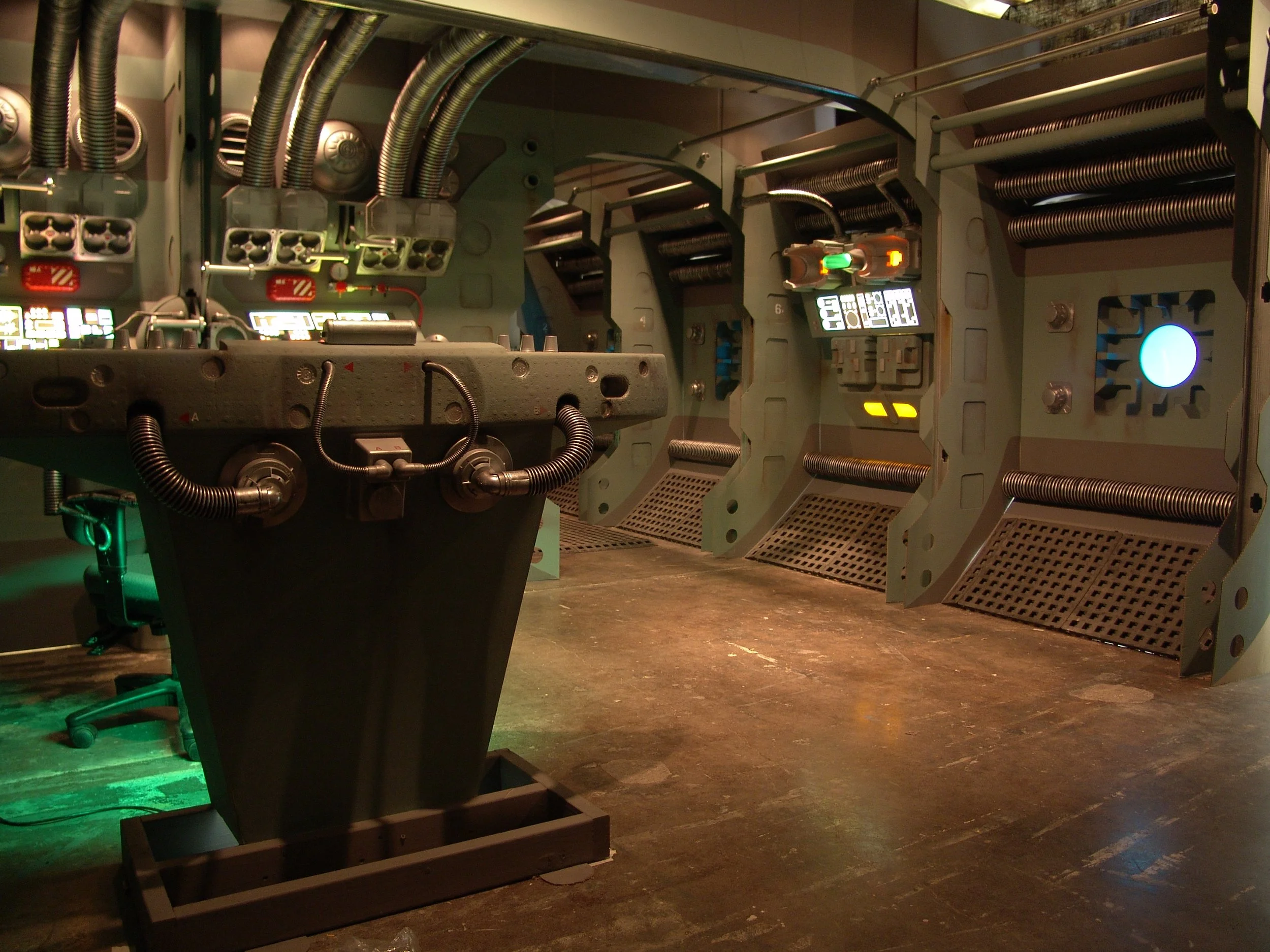 Nautilus control room from "The Submarine Teaser".