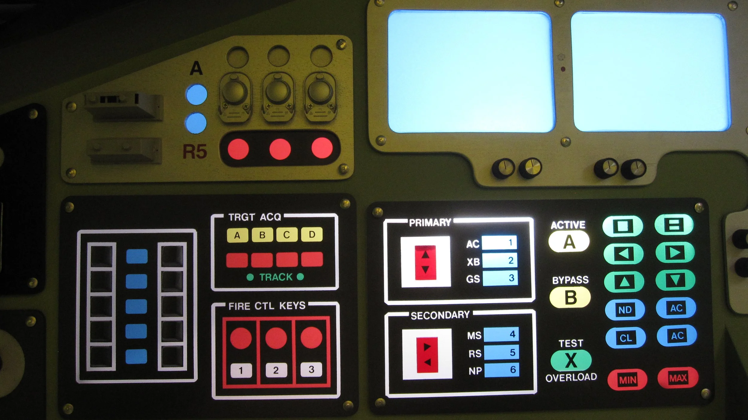Hero's ship control panel.