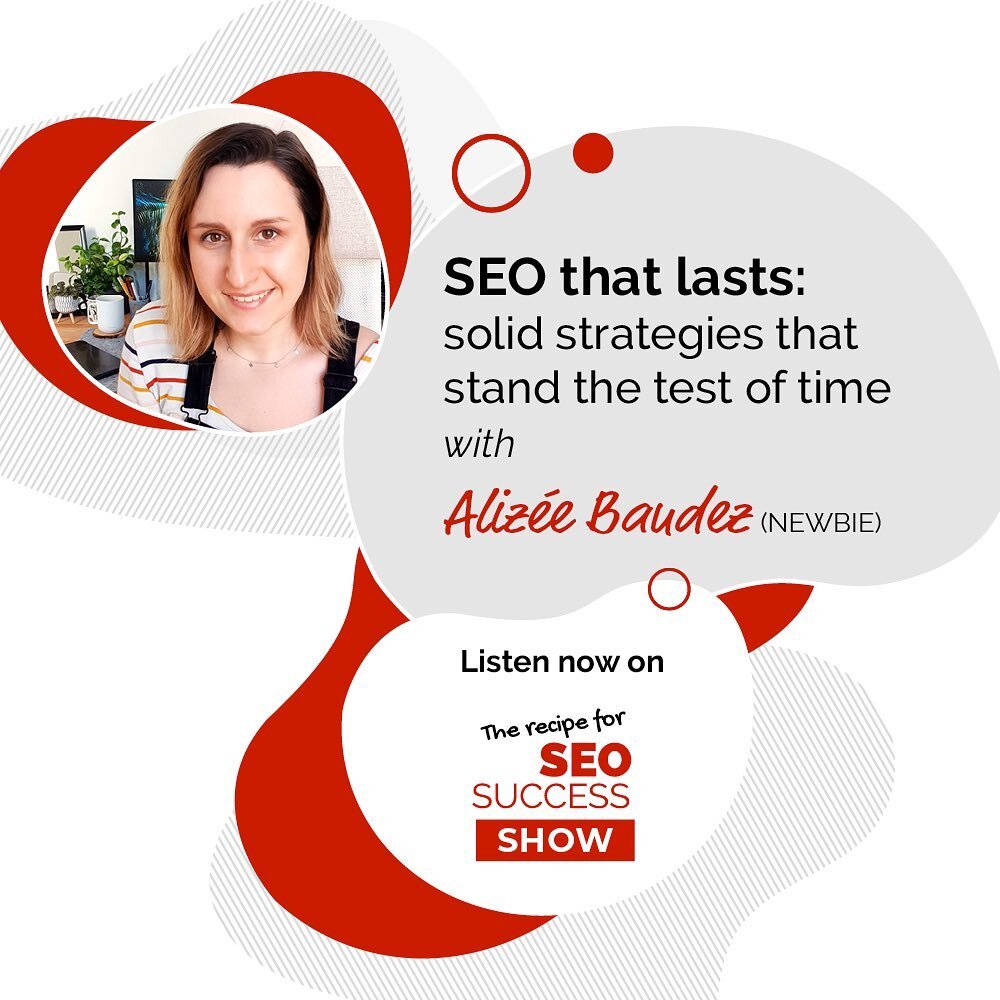 The podcast episode I recorded with @katetoon is out! 🎙 

We had a lovely conversation about #SEO strategies that stand the test of time, talking about how to react to #Google Search algorithm updates, what to do when a competitor ranks on your keyw