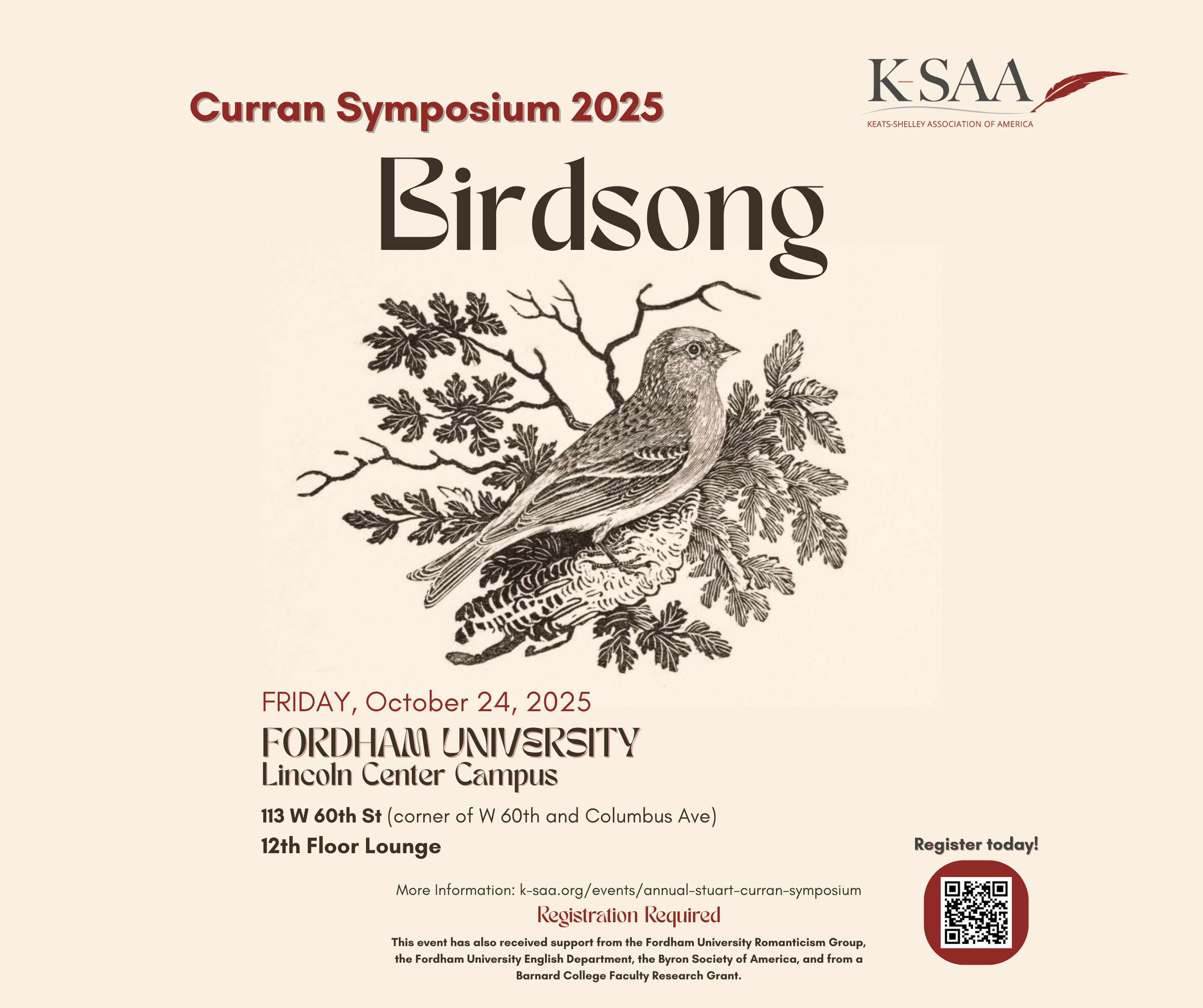 Annual Stuart Curran Symposium