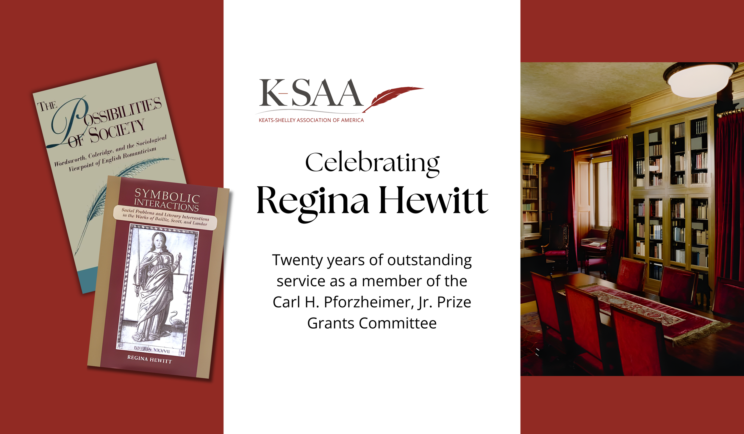 Celebrating Regina Hewitt: Scholarship, Mentorship, and Service to Romantic Studies