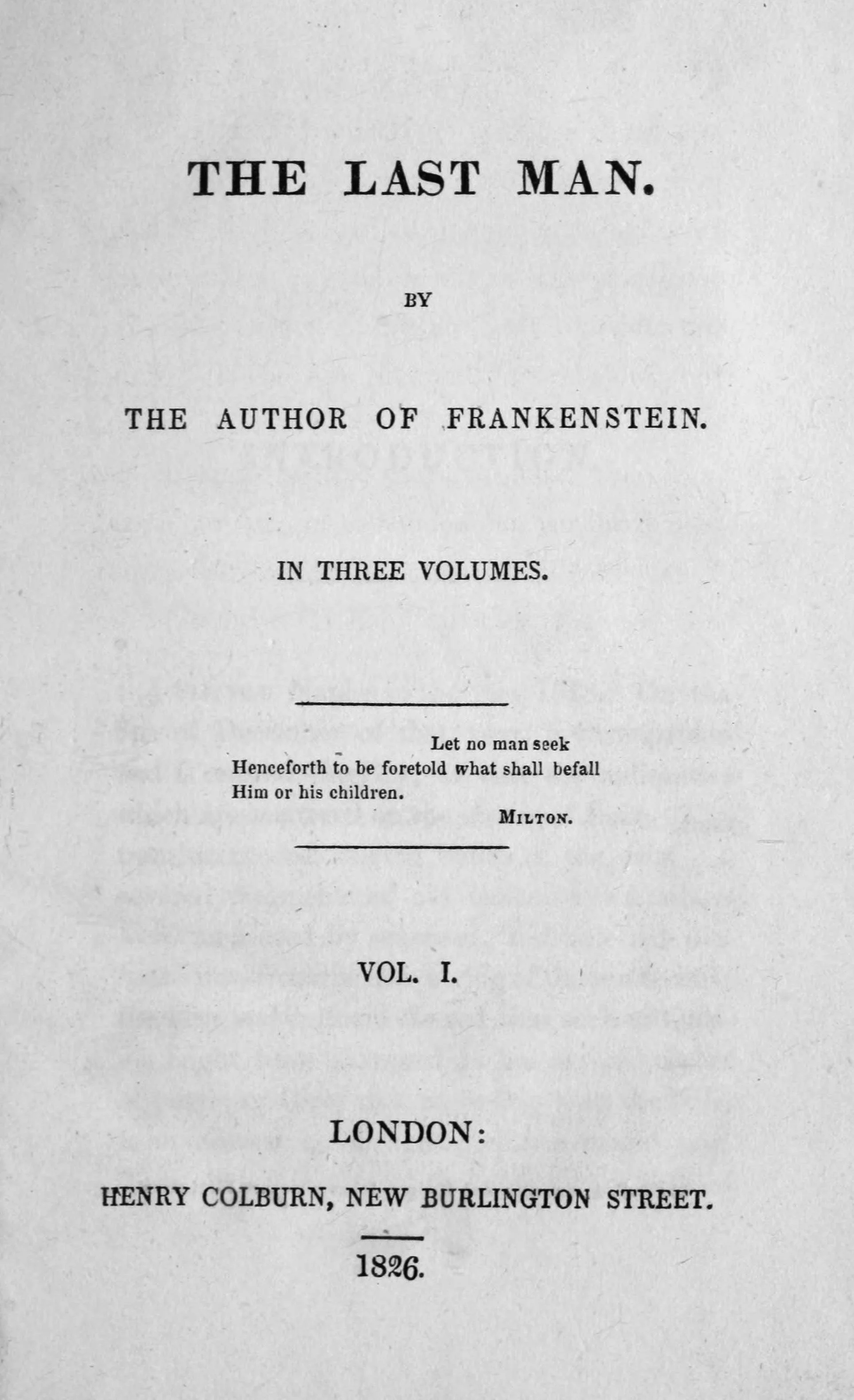 Omar F. Miranda on Teaching and Abridging Mary Shelley’s The Last Man