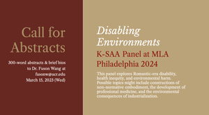 Call for Abstracts: K-SAA Panel at MLA Philadelphia 2024 — K-SAA