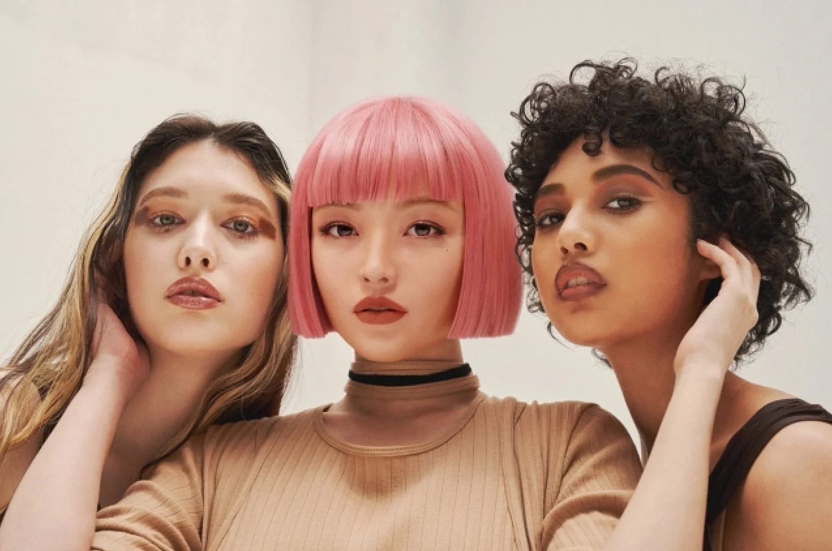 @Imma.gram with organic human friends & models Asakawa (left) & Mayben (right)
