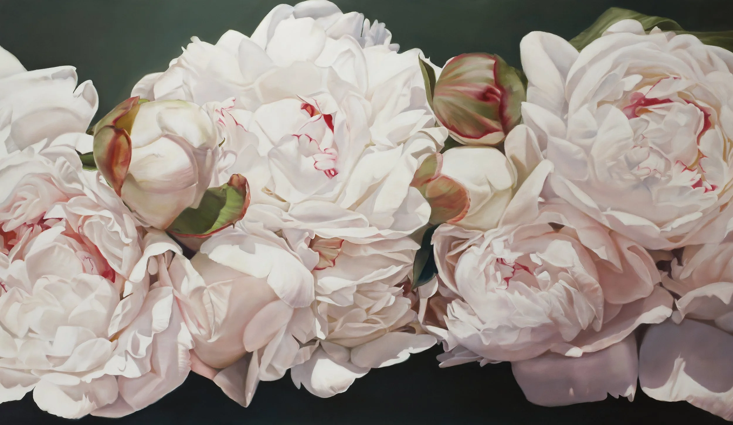 TD-2 Peonies White