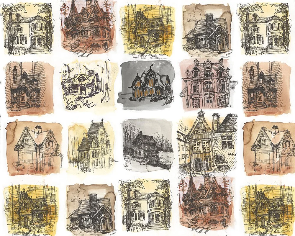 EW-6 Toile Houses