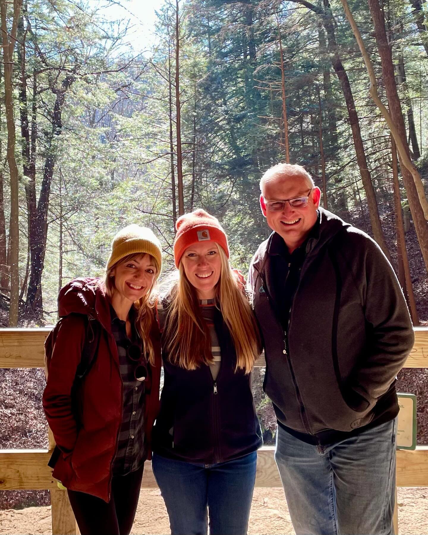 Not a bad day at the office 😉 

Working on a new project!!! CSU + ODNR and couldn&rsquo;t be more thrilled! 🌳 🏕️ 📚 🤓 Thanks @ziolrob for believing in me! 

If you live in Ohio and you haven&rsquo;t been to Hocking Hills, you are missing out. It&