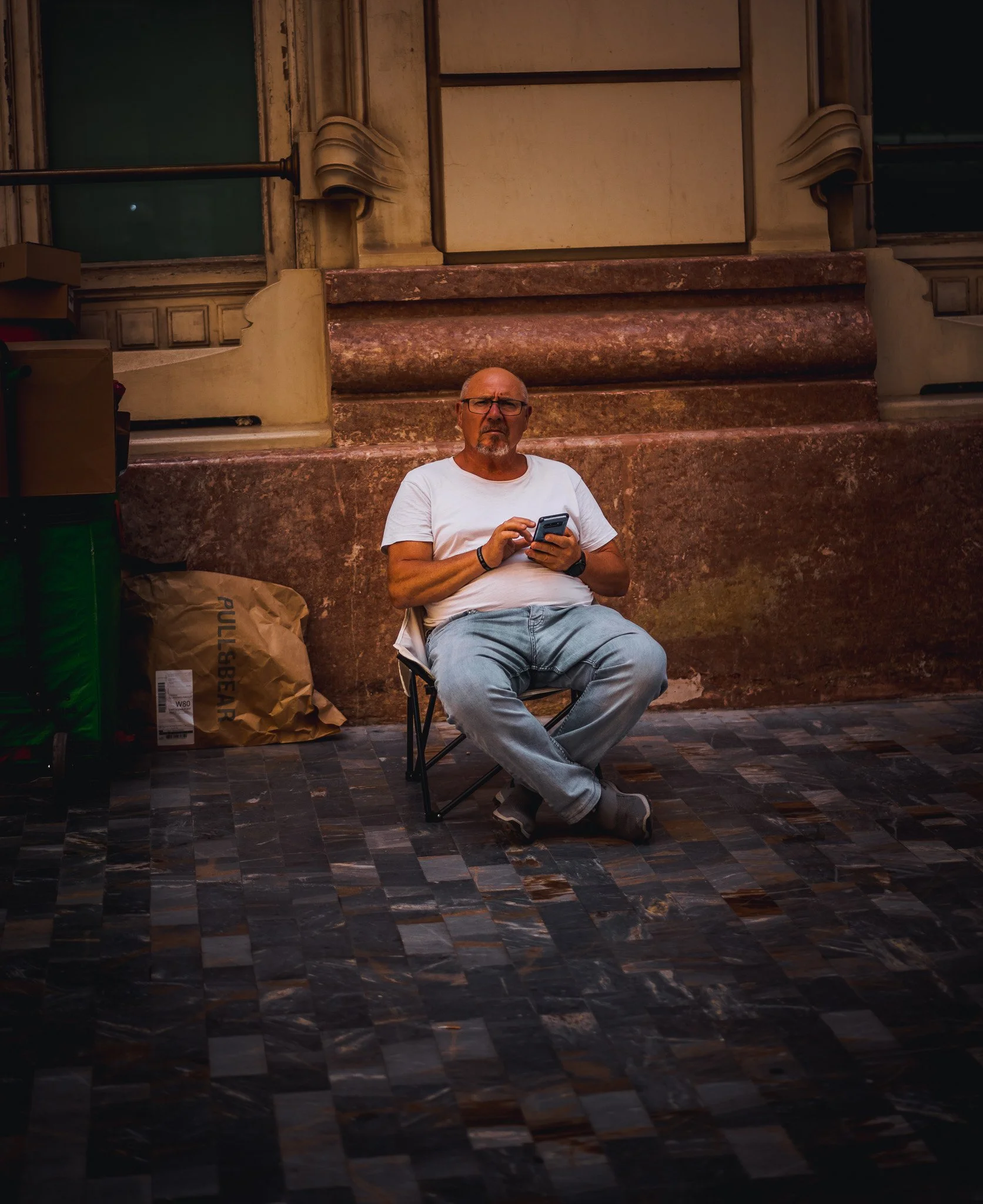 Street ‘tog in Cartagena, Spain