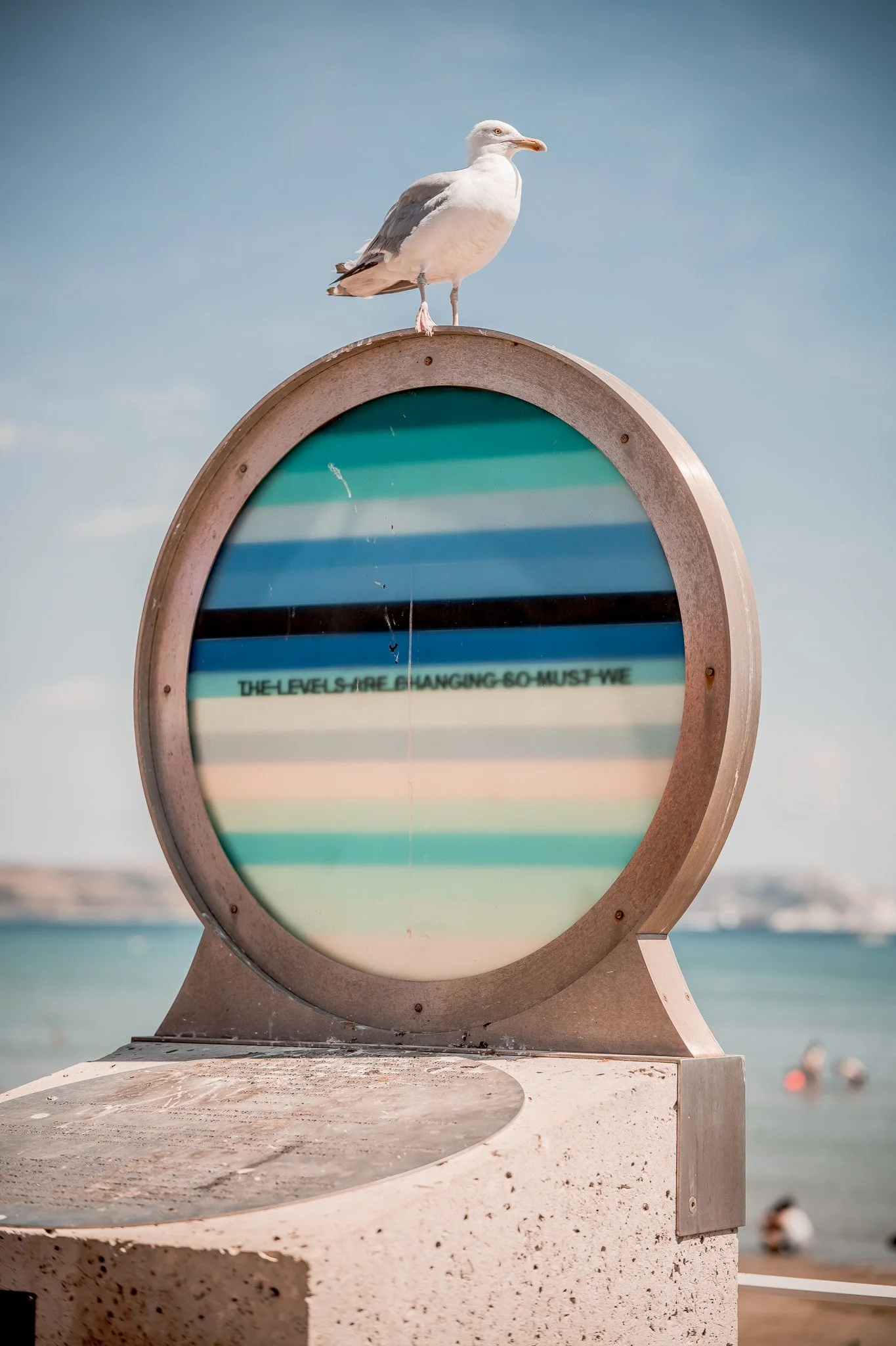 A summer day in Weymouth, Dorset.